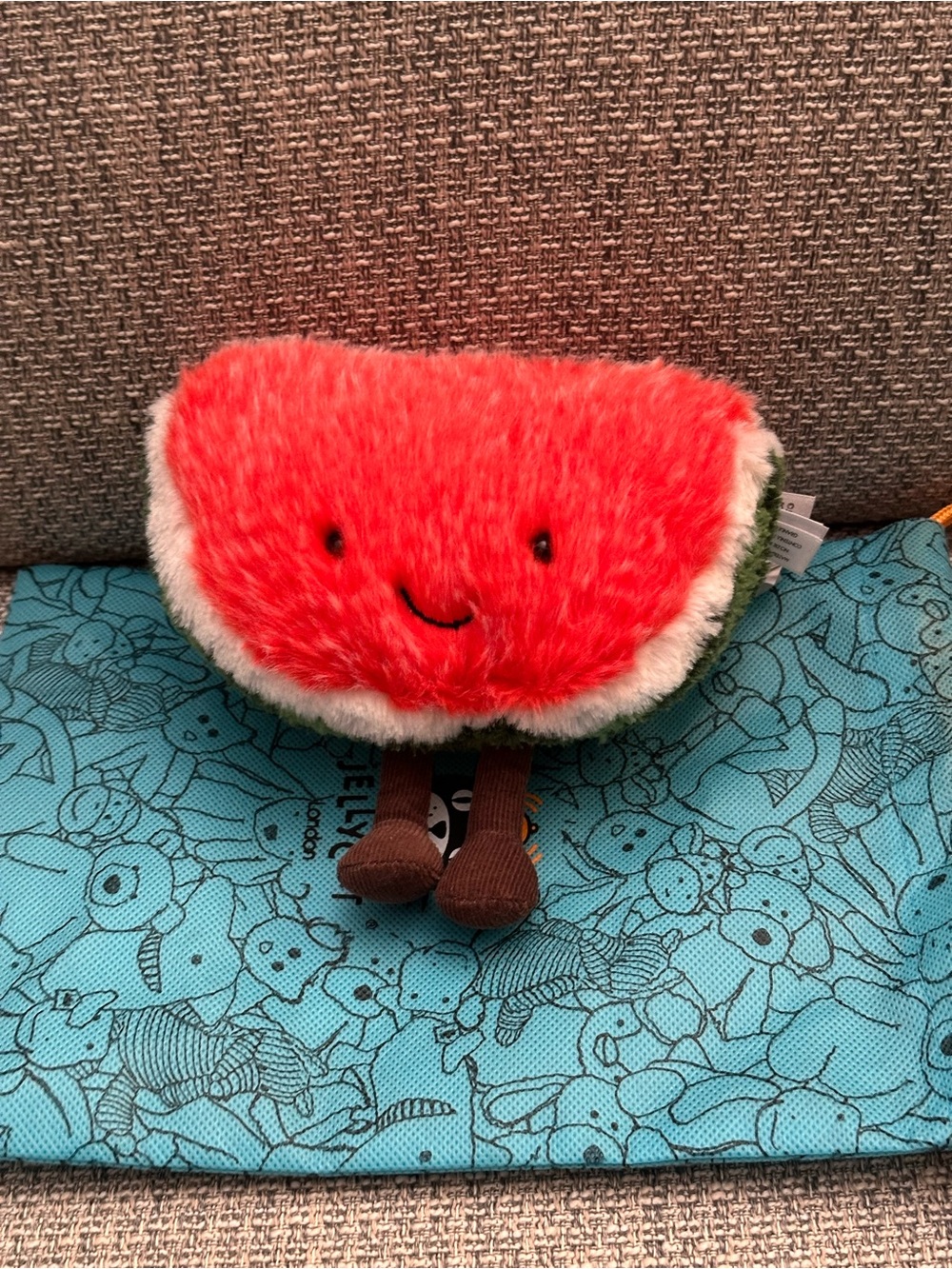 Jellycat small amuseable watermelon NWT new
